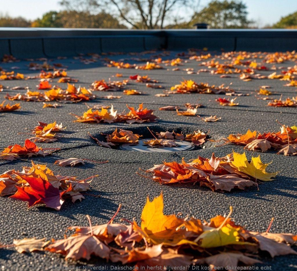 Dakschade In Herfst Nijverdal