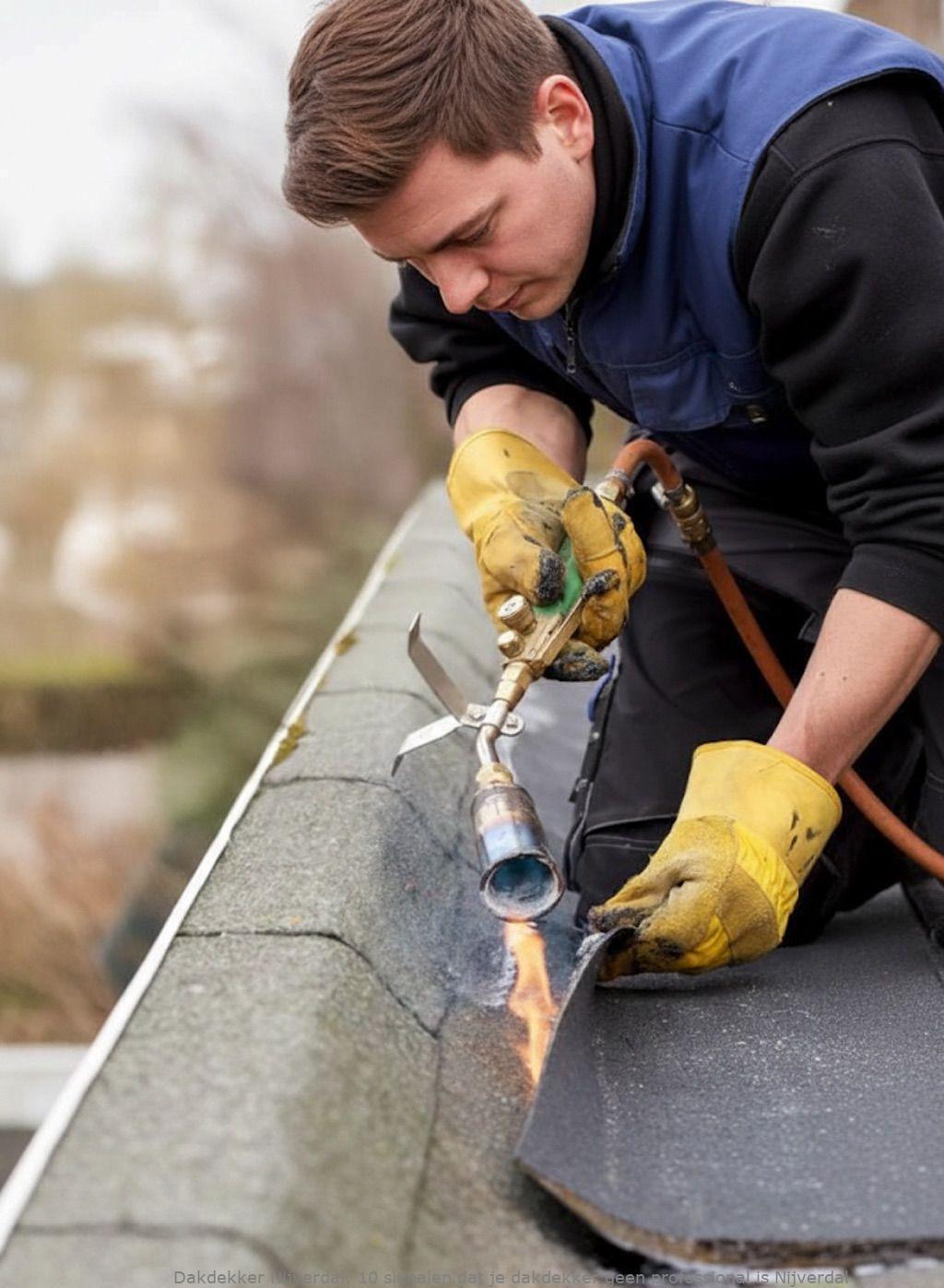 Signalen Geen Professionele Dakdekker Nijverdal